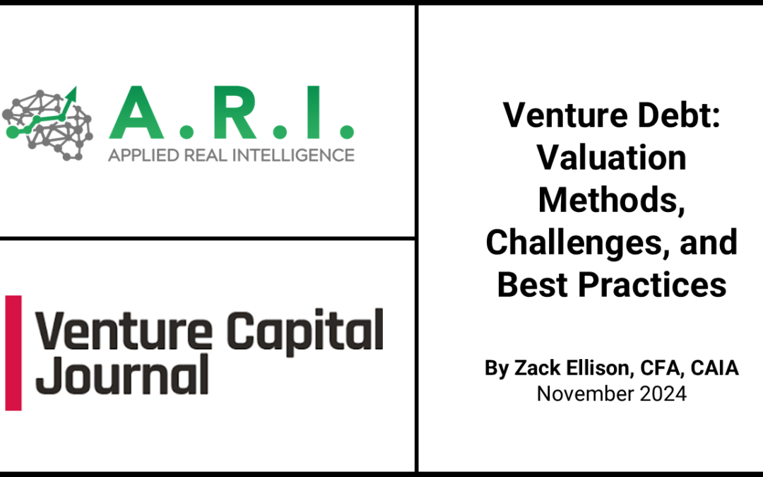 Venture Debt: Valuation Methods, Challenges, and Best Practices