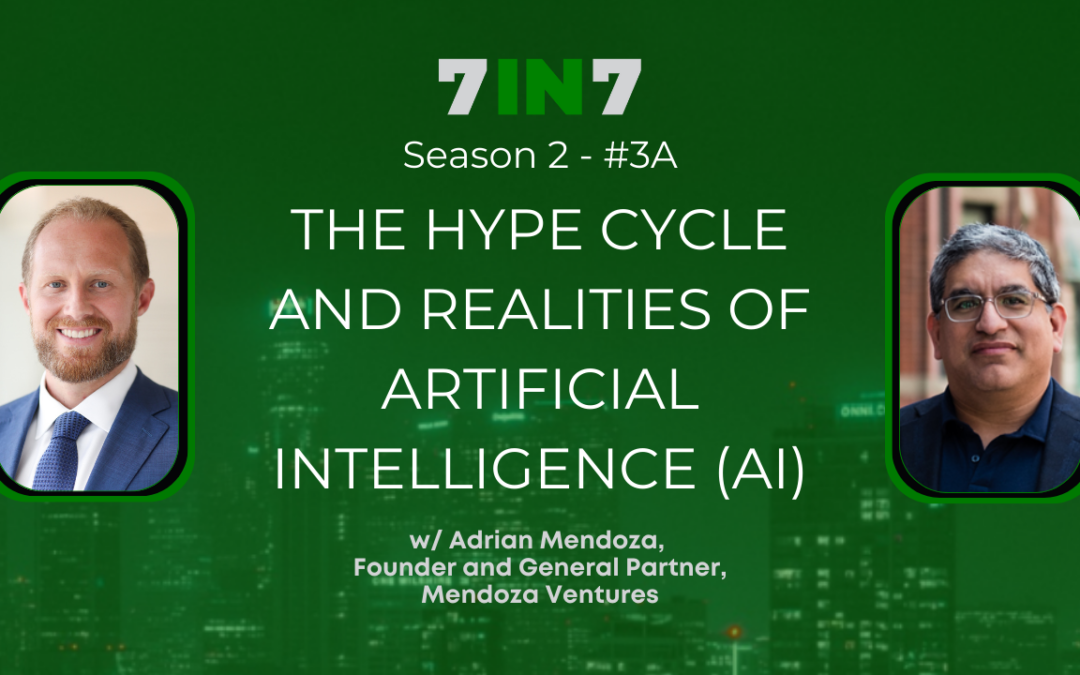 The Hype Cycle And Realities Of Artificial Intelligence (AI) With Adrian Mendoza, Part 1