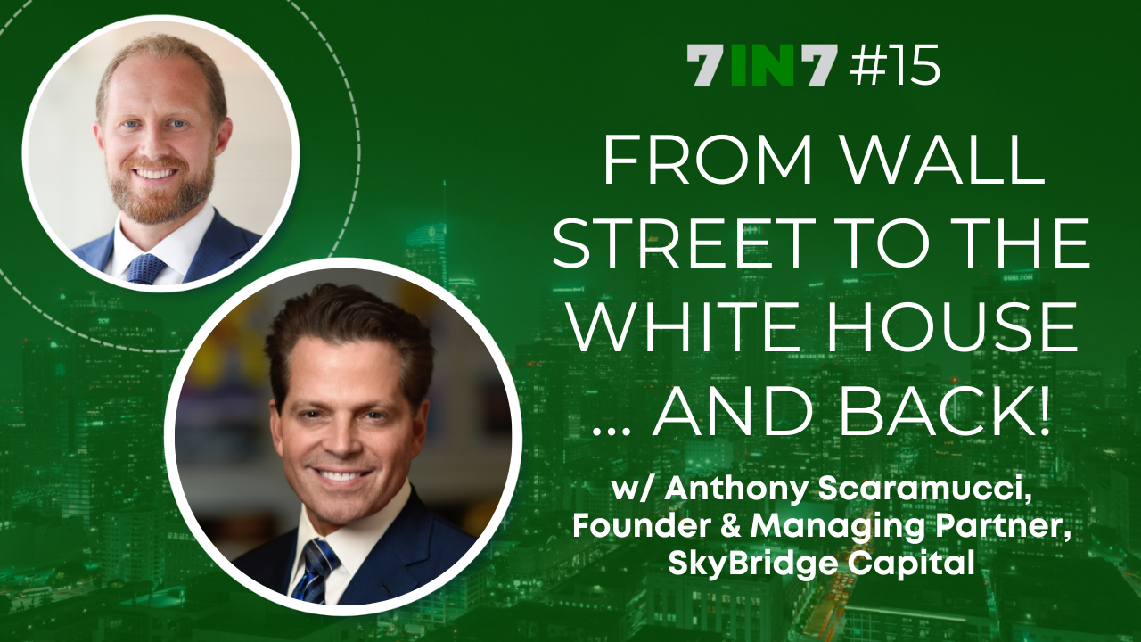 The 7 in 7 Show with Zack Ellison | Anthony Scaramucci | Wall Street