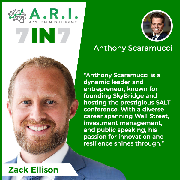 The 7 in 7 Show with Zack Ellison | Anthony Scaramucci | Wall Street